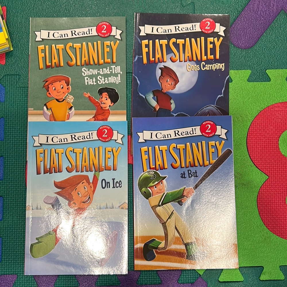 🆕 Flat Stanley - 4 books